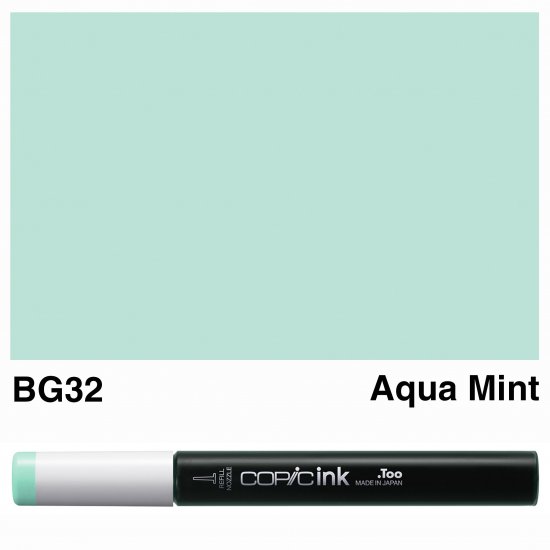 Copic Ink BG32-Aqua Mint - Click Image to Close