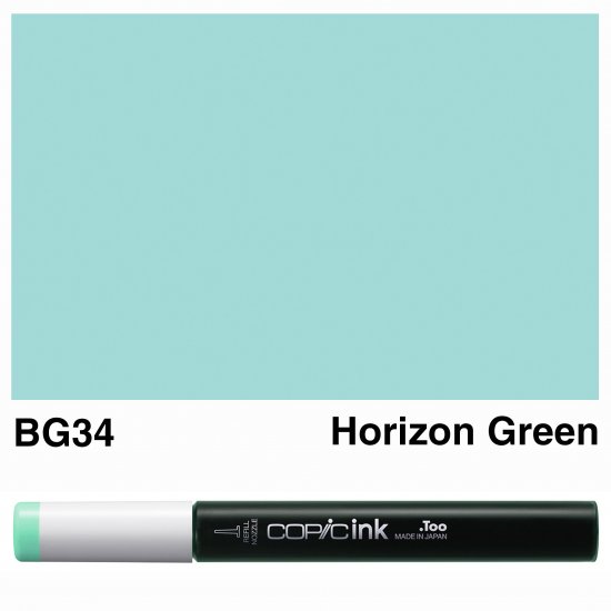 Copic Ink BG34-Horizon Green - Click Image to Close