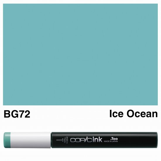 Copic Ink BG72-Ice Ocean - Click Image to Close