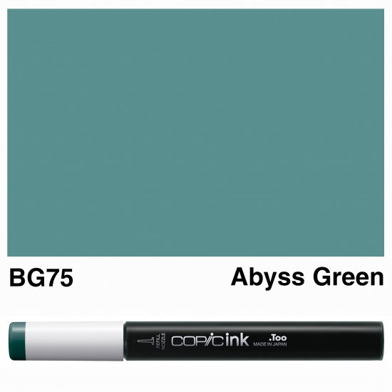 Copic Ink BG75-Abyss Green - Click Image to Close