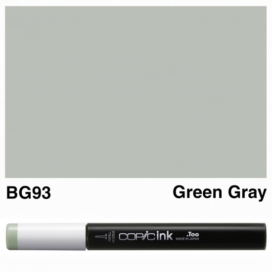 Copic Ink BG93-Green Gray - Click Image to Close