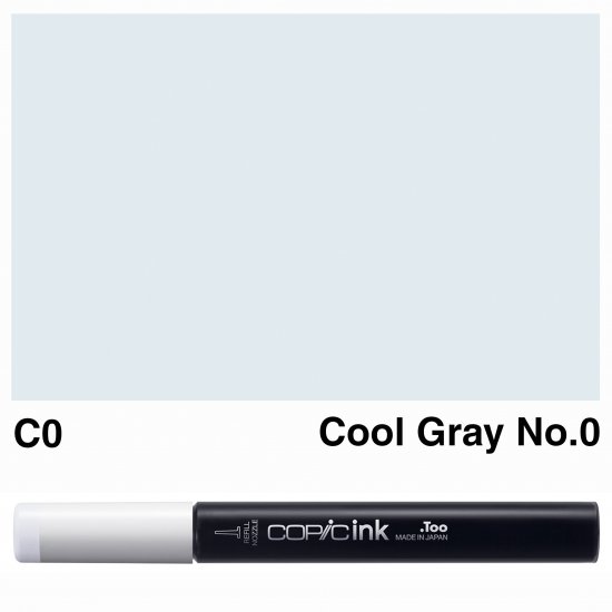 Copic Ink C0-Cool Gray No. 0 - Click Image to Close