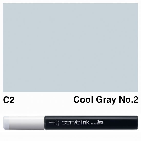 Copic Ink C2-Cool Gray No.2 - Click Image to Close