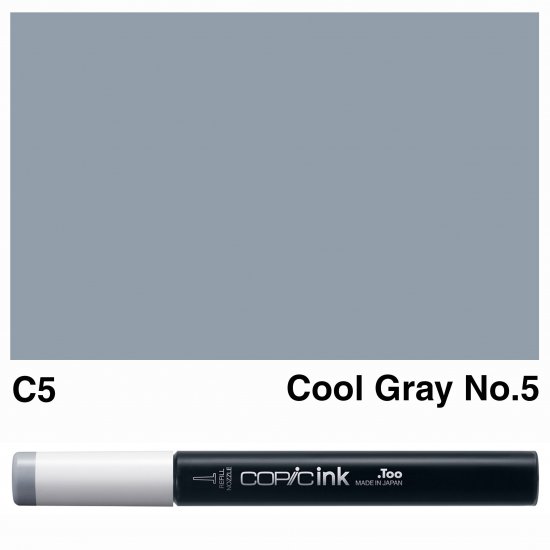Copic Ink C5-Cool Gray No.5 - Click Image to Close