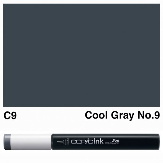 Copic Ink C9-Cool Gray No.9 - Click Image to Close