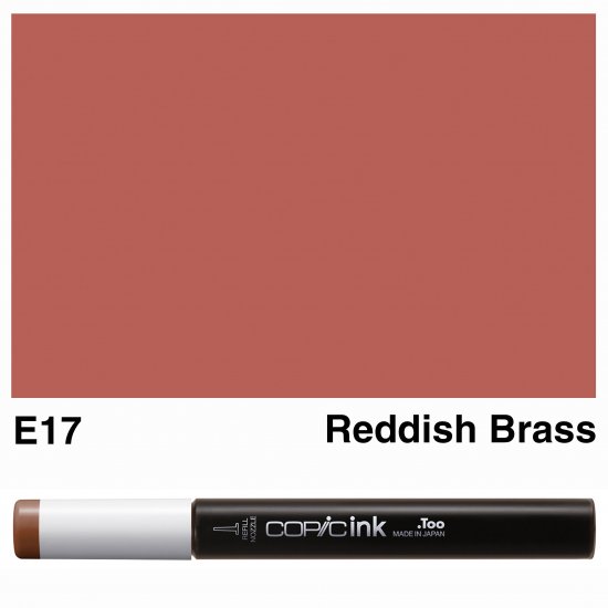 Copic Ink E17-Reddish Brass - Click Image to Close