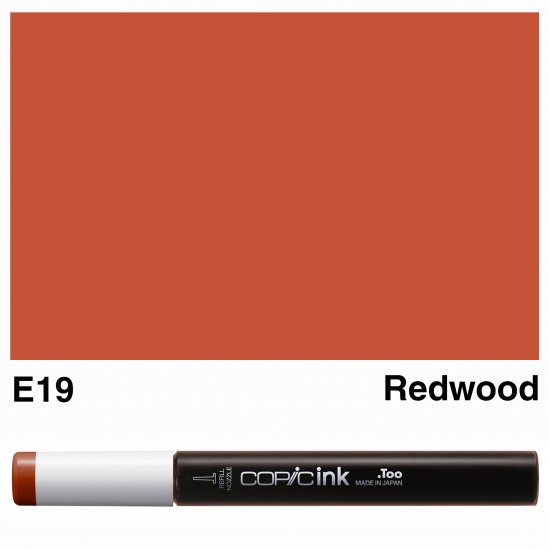 Copic Ink E19-Redwood - Click Image to Close