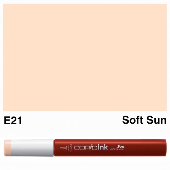 Copic Ink E21- Soft Sun - Click Image to Close