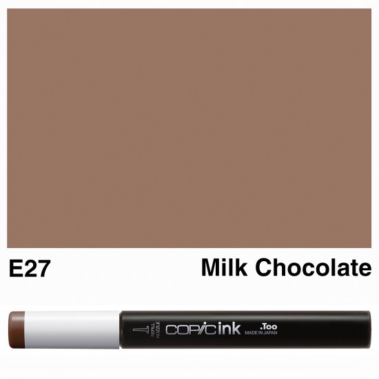 Copic Ink E27- Milk Chocolate - Click Image to Close