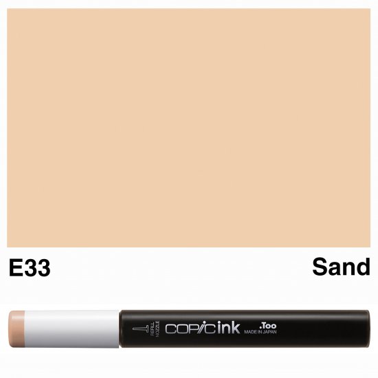 Copic Ink E33-Sand - Click Image to Close