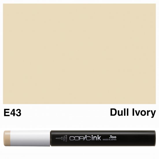 Copic Ink E43-Dull Ivory - Click Image to Close