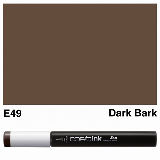 Copic Ink E49-Dark Bark - Click Image to Close