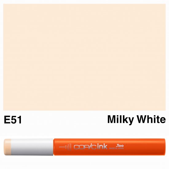 Copic Ink E51-Milky White - Click Image to Close