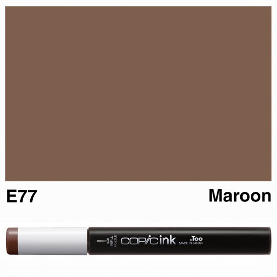 Copic Ink E77-Maroon - Click Image to Close