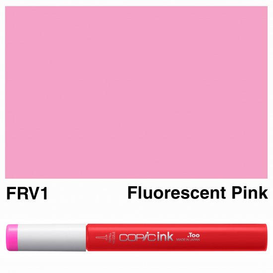 Copic Ink FRV1-Fluorescent Pink - Click Image to Close