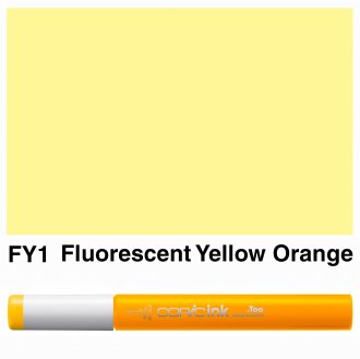 Copic Ink FY1-Fluorescent Yellow Orange