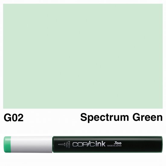 Copic Ink G02-Spectrum Green - Click Image to Close
