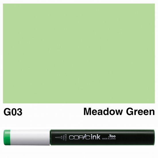 Copic Ink G03-Meadow Green - Click Image to Close