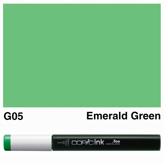 Copic Ink G05-Emerald Green - Click Image to Close