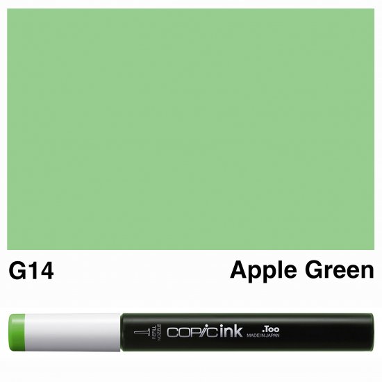 Copic Ink G14-Apple Green - Click Image to Close