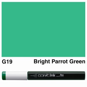 Copic Ink G19-Bright Parrot Green  Copic Ink G19-Bright Parrot Green
