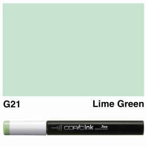 Copic Ink G21-Lime Green  Copic Ink G21-Lime Green