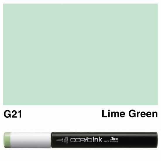 Copic Ink G21-Lime Green - Click Image to Close