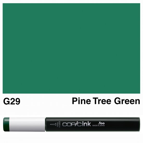 Copic Ink G29-Pine Tree Green - Click Image to Close