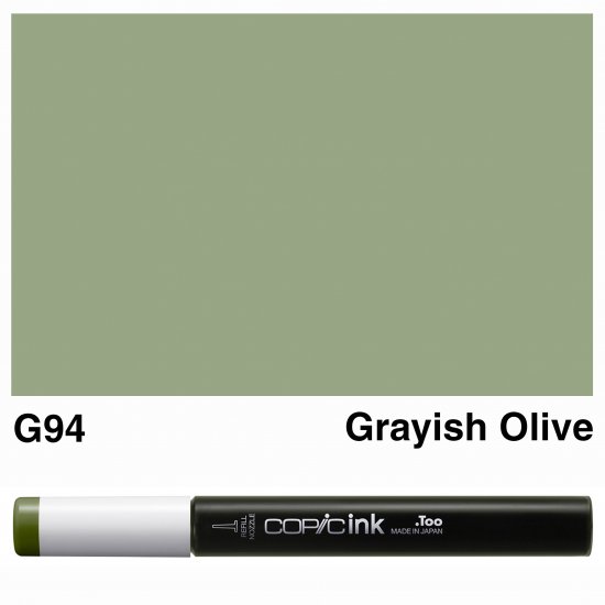 Copic Ink G94-Grayish Olive - Click Image to Close