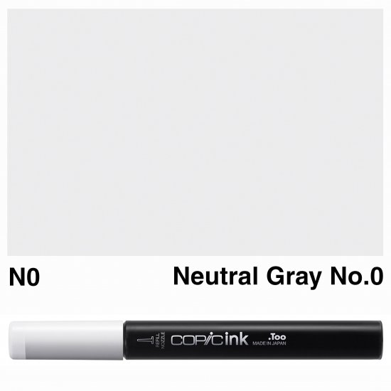 Copic Ink N0-Neutral Gray No.0 - Click Image to Close