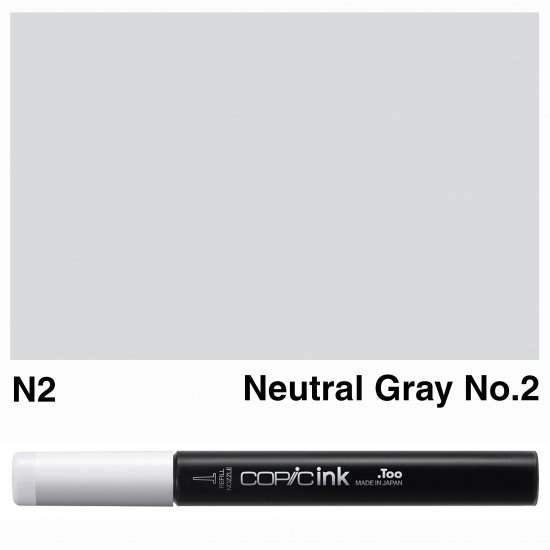 Copic Ink N2-Neutral Gray No.2 - Click Image to Close