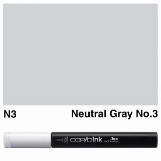Copic Ink N3-Neutral Gray No.3