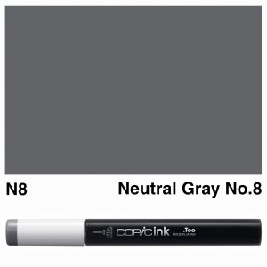 Copic Ink N8-Neutral Gray No.8