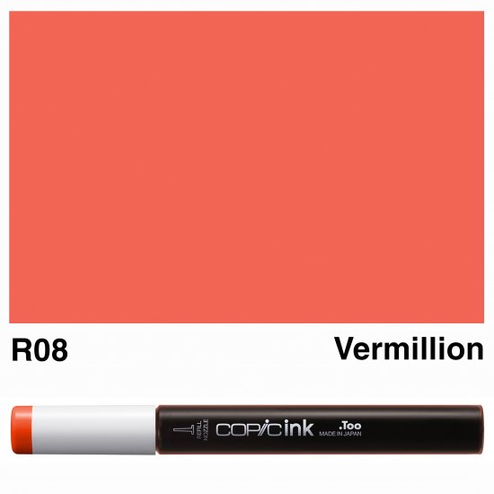 Copic Ink R08-Vermillion - Click Image to Close