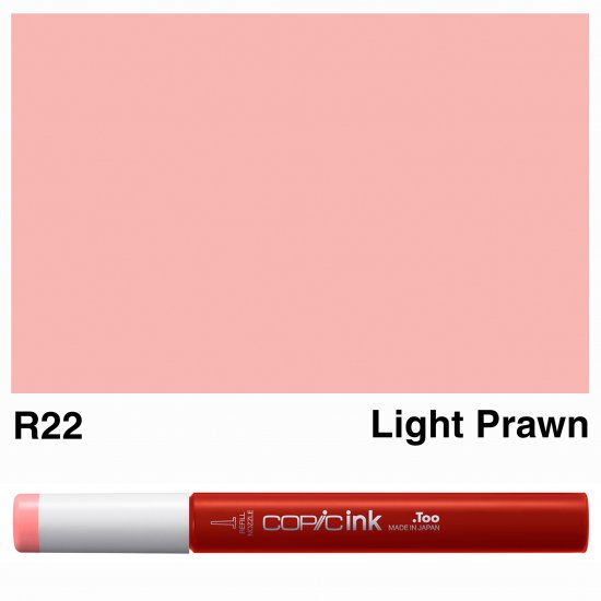 Copic Ink R22-Light Prawn - Click Image to Close