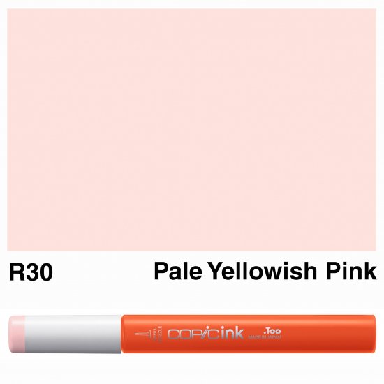 Copic Ink R30-Pale Yellowish Pink - Click Image to Close