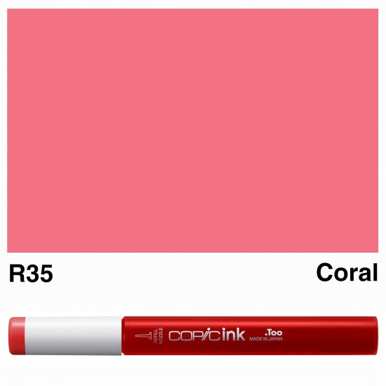 Copic Ink R35-Coral - Click Image to Close
