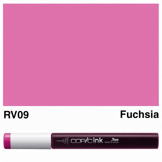 Copic Ink RV09-Fuchsia - Click Image to Close