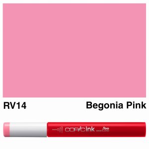 Copic Ink RV14-Begonia Pink  Copic Ink RV14-Begonia Pink