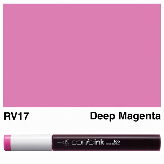 Copic Ink RV17-Deep Magenta - Click Image to Close