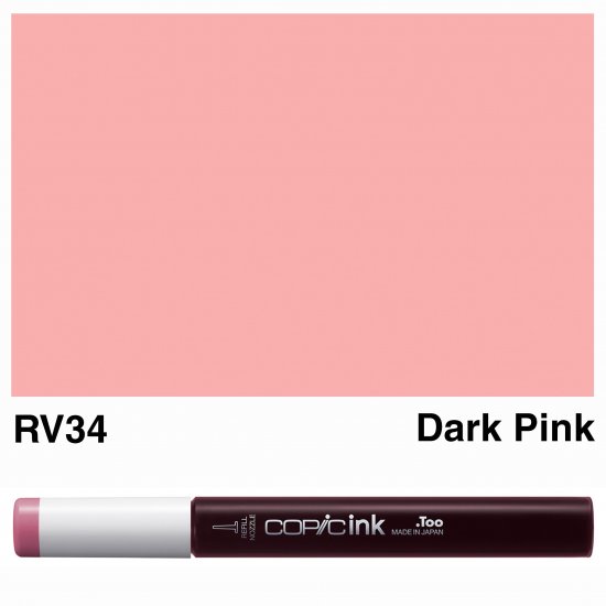 Copic Ink RV34-Dark Pink - Click Image to Close