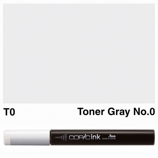 Copic Ink T0-Toner Gray No.0 - Click Image to Close