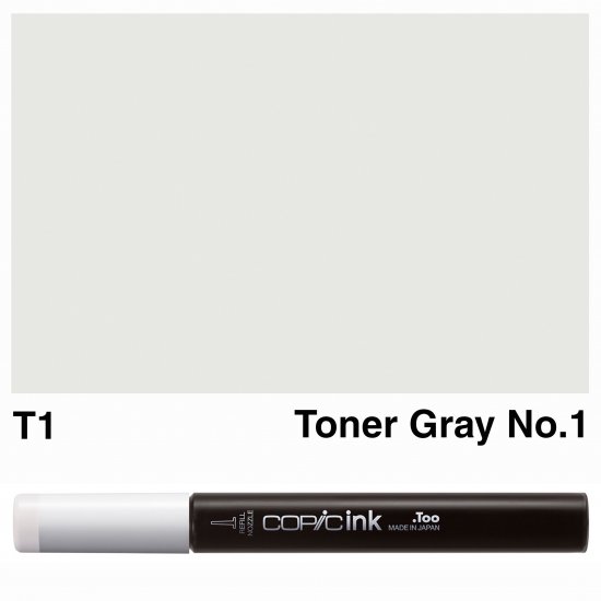 Copic Ink T1-Toner Gray No.1 - Click Image to Close