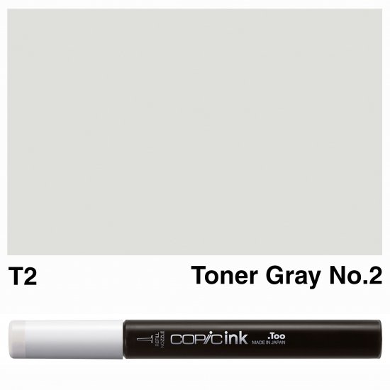 Copic Ink T2-Toner Gray No.2 - Click Image to Close