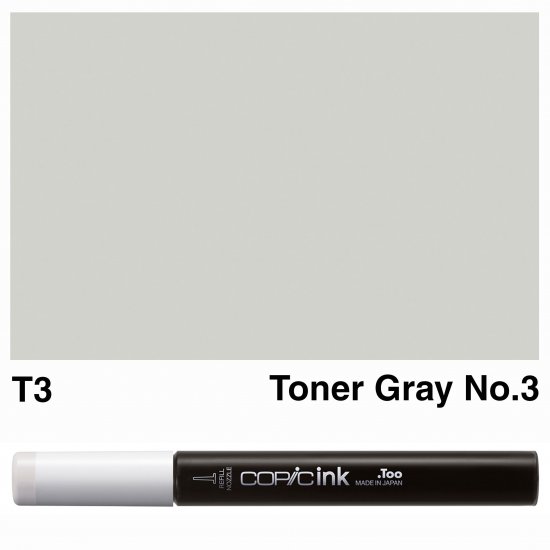 Copic Ink T3-Toner Gray No.3 - Click Image to Close