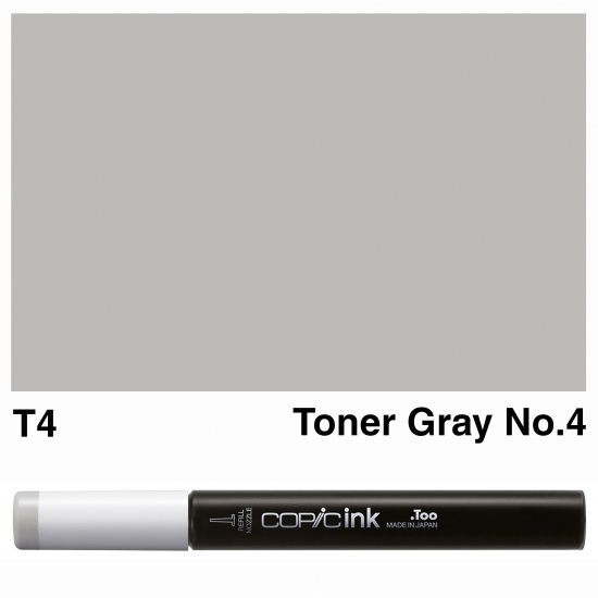 Copic Ink T4-Toner Gray No.4 - Click Image to Close