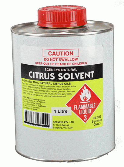 Citrus Solvent Sceneys 1000ml - Click Image to Close