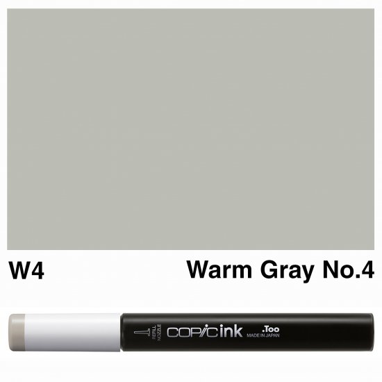 Copic Ink W4-Warm Gray No.4 - Click Image to Close