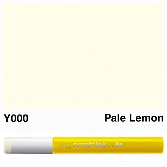 Copic Ink Y000-Pale Lemon - Click Image to Close