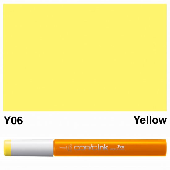 Copic Ink Y06-Yellow - Click Image to Close
